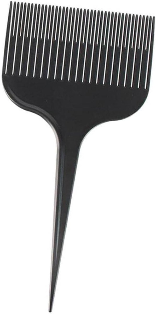 Haarkam Highlighten - Kapperskam Kleuren - Haar Stylen - Precisie Sectie - 20.8x10cm - Zwart