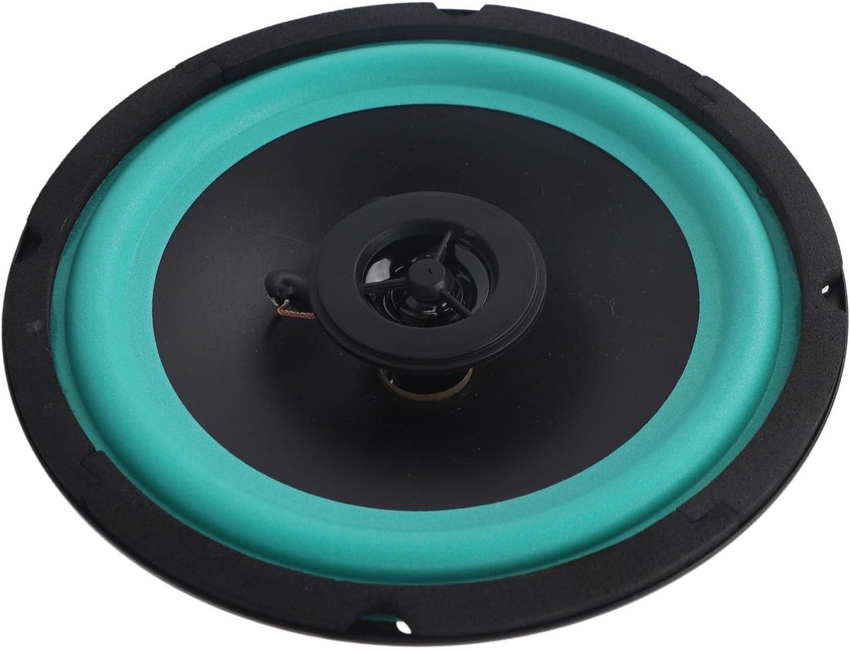 Cocoarm Coaxiale Autostereoluidsprekers Metaal Volledig Bereik Car Audio Speaker 4 Ohm 50W 90dB Eenvoudige Installatie met Magneetontwerp voor Universele Voertuigmuziekupgrade (6,5 inch (SKU VO‑602))