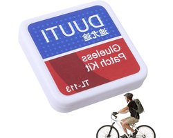 Bandenreparatieset Fiets - Plakkers Binnenband - Fietsband Plakken - Snel & Gemakkelijk - 6 Stuks - N.v.t.