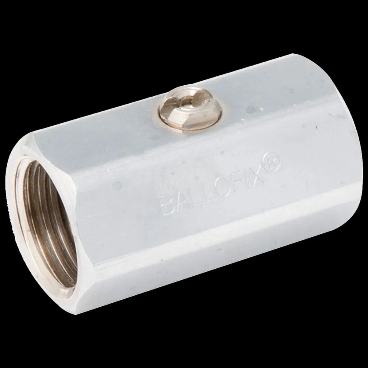 Broen Ballofix mini kogelkraan zonder greep i/i G3/8" (DN10R) Cr Type B3800, 6000214