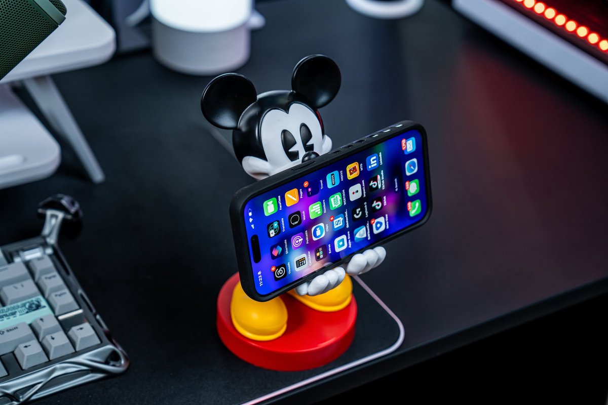 Mickey Mouse - Disney - figurine standaard voor telefoon | controller | oplaadcase (Cable Guys Original) — afbeelding 10