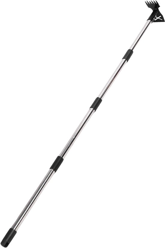 Onkruidtrekker Lange Steel - Staande Weder - Tuinonderhoud Verrichten - Afneembaar 2-in-1 Gereedschap - Verstelbaar 150 cm - Metaal — afbeelding 4