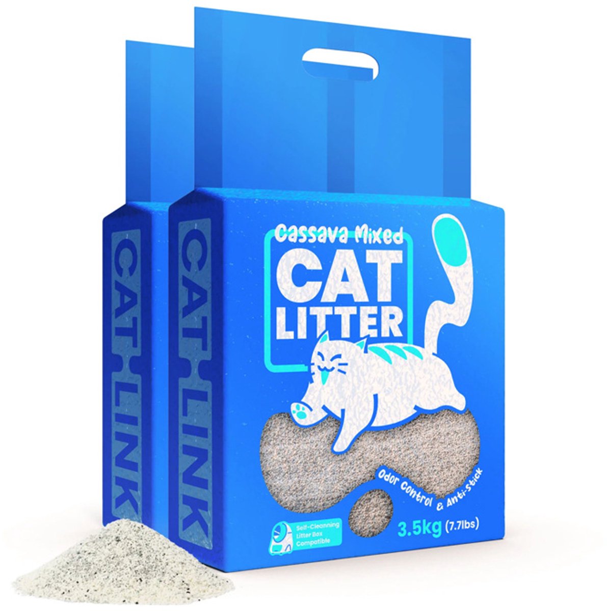 Catlink Gemengde Kattengrond Met Hygiënische En Antibacteriële Eigenschappen