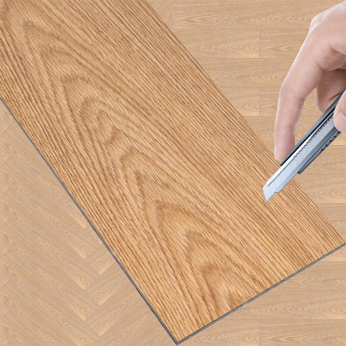 PVC Vloerbedekking - Vinyl Tegels - Vloer Vernieuwen - Zelfklevend Waterdicht - 36 stuks -
