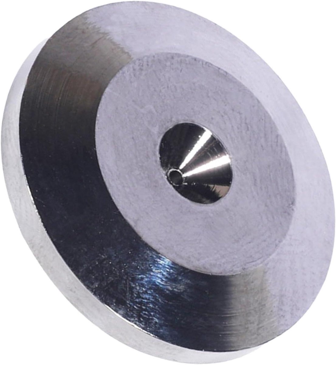 Audio Isolatievoeten - Luidspreker Voetjes - Geluid Verbeteren - Koperen Constructie - 2.5 cm Basis - Zilver Grijs