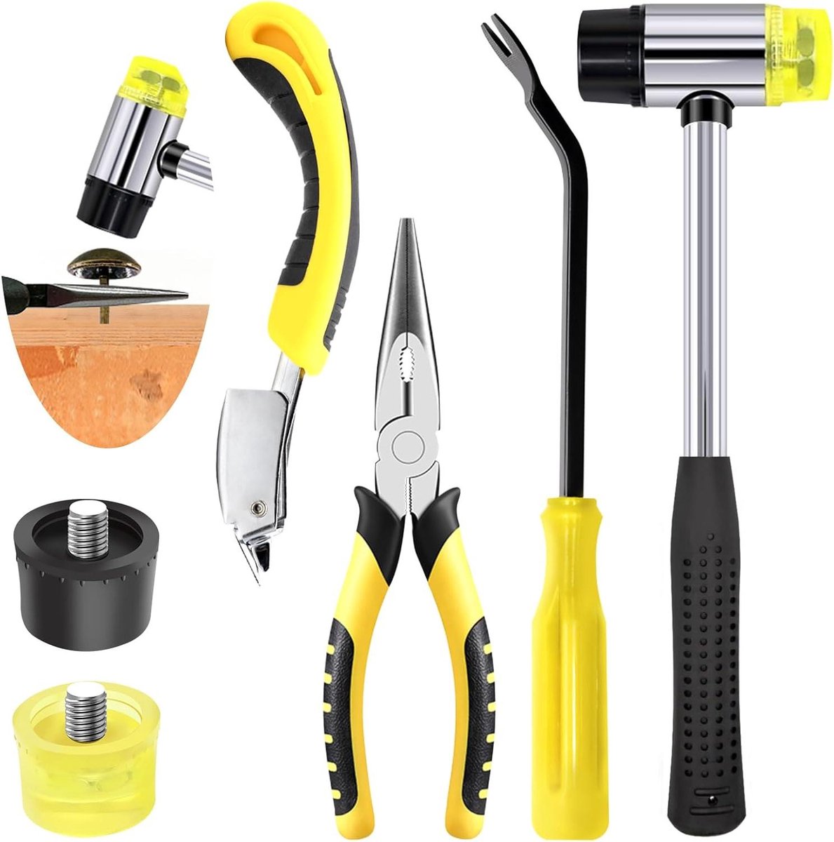 Bekledingsset - Meubelgereedschap - Meubels herstellen - 5-delige set - 25 cm pakket - Niet gespecificeerd