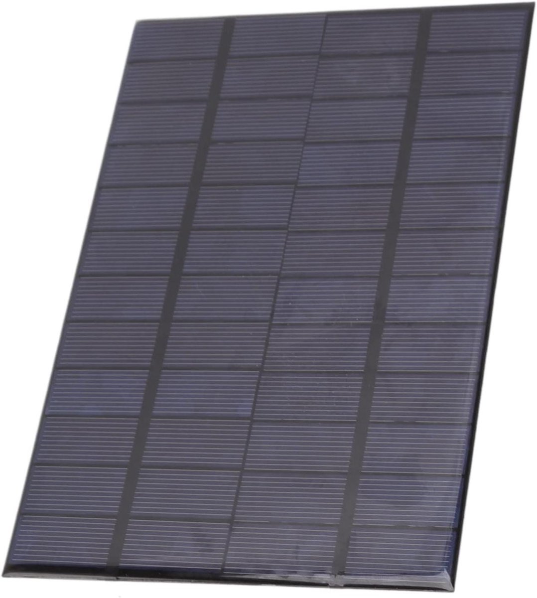 Zonnepaneel Module - Zonnecel Set - Doe-het-zelf Energie - Hoge Efficiëntie - 42W 12V - Zwart
