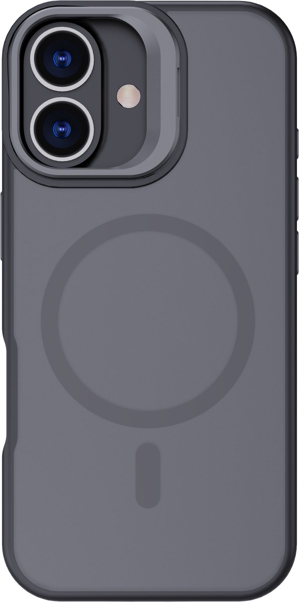 BeHello iPhone 17 Stand case met magnetische ring zwart