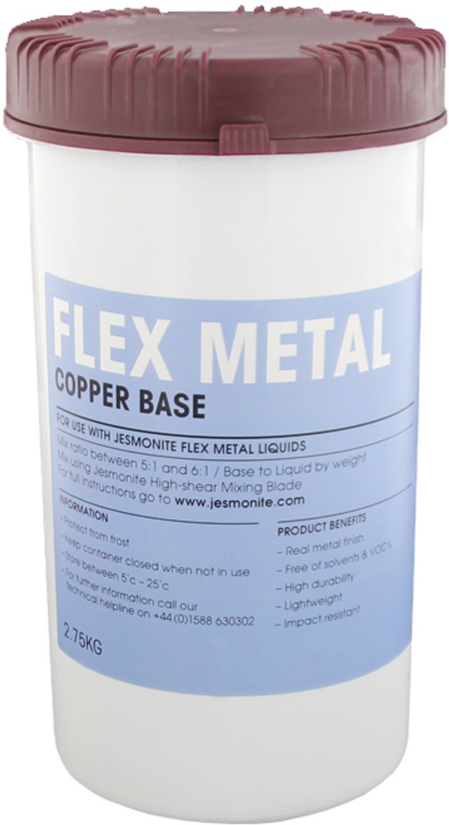 Jesmonite AC730 Flex Metal Base - Copper - 2750gr