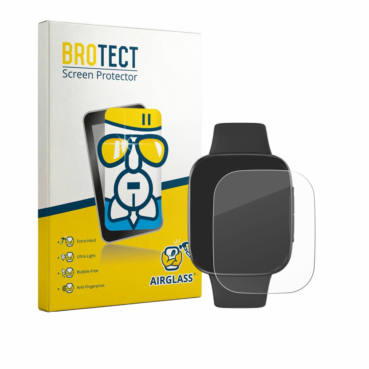 Screenprotector voor Quican GTX20 Beschermglas transparant