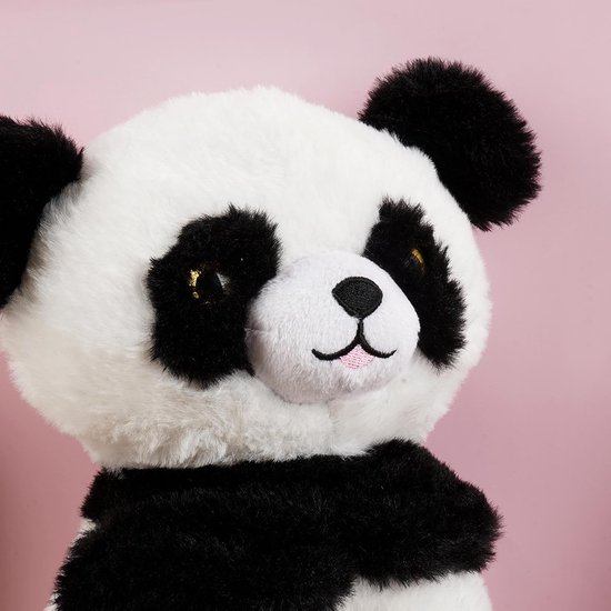 Slapende Panda Pluche - Knuffel Dieren - Rustgevende Slaap - Met Geluid En Licht - 30x17x5 cm - Panda van Merkloos — afbeelding 5