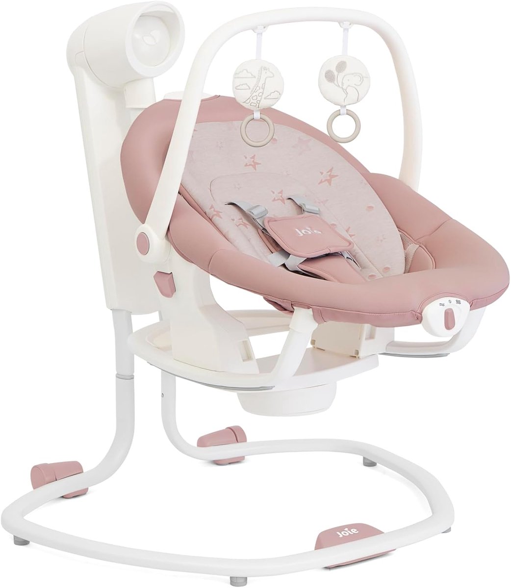 Baby Schommelstoel - Draagbare Wipstoel - Baby Ontspannen - Dual Motion Zetel - 0-9 kg - Cosmo Lola