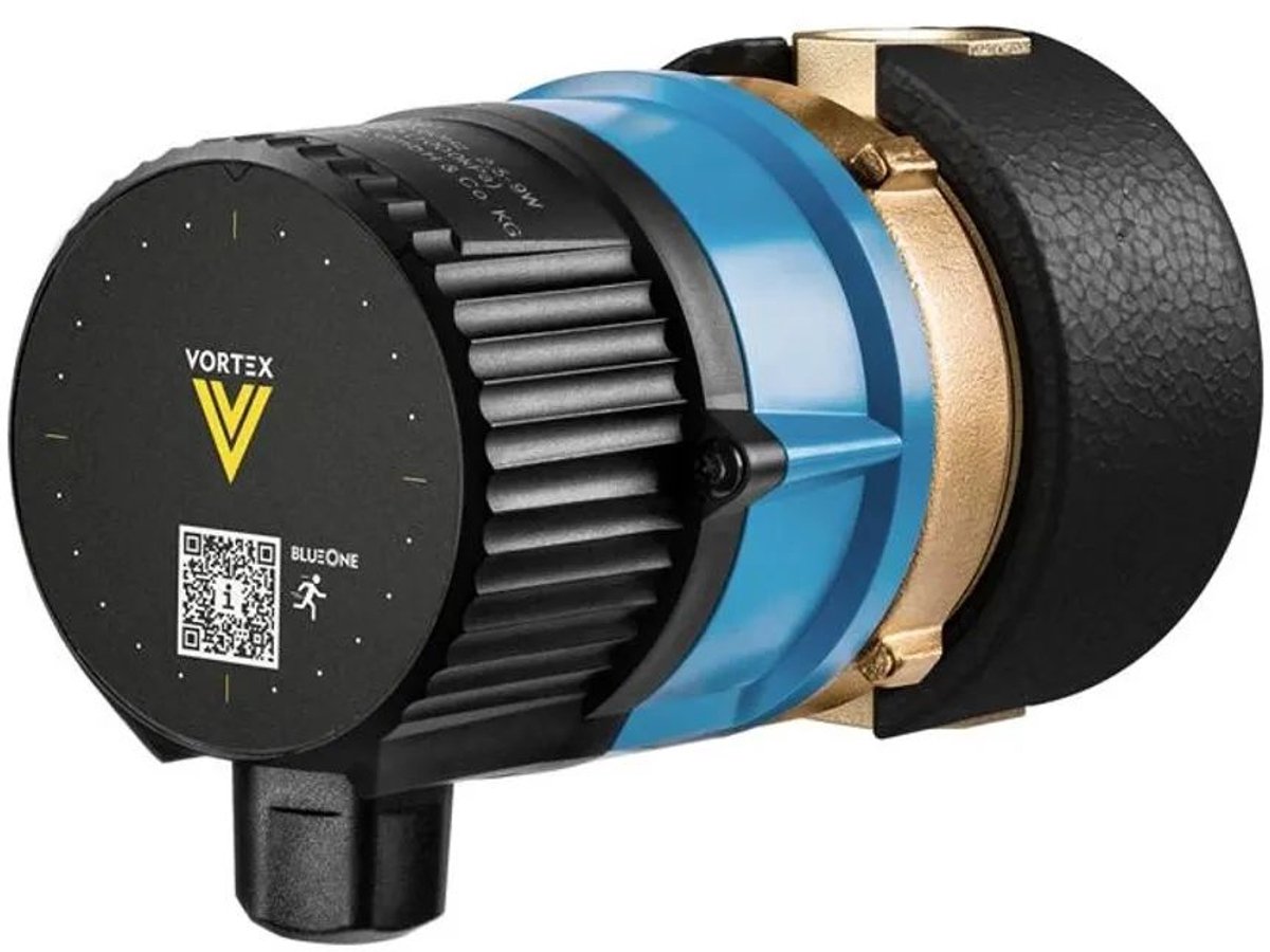 Vortex Pomp BWO 155 R met isolatieschaal, ECM-kogelmotor met toerentalinstelling, 433-121-000