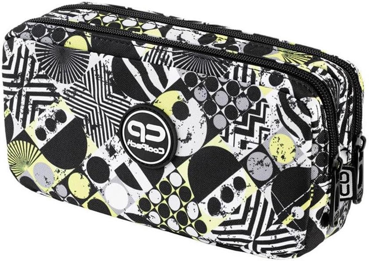Pennenetui - Etui tas - Schoolspullen organiseren - Duurzaam polyester - 23 x 11 x 4 cm - Veelkleurig
