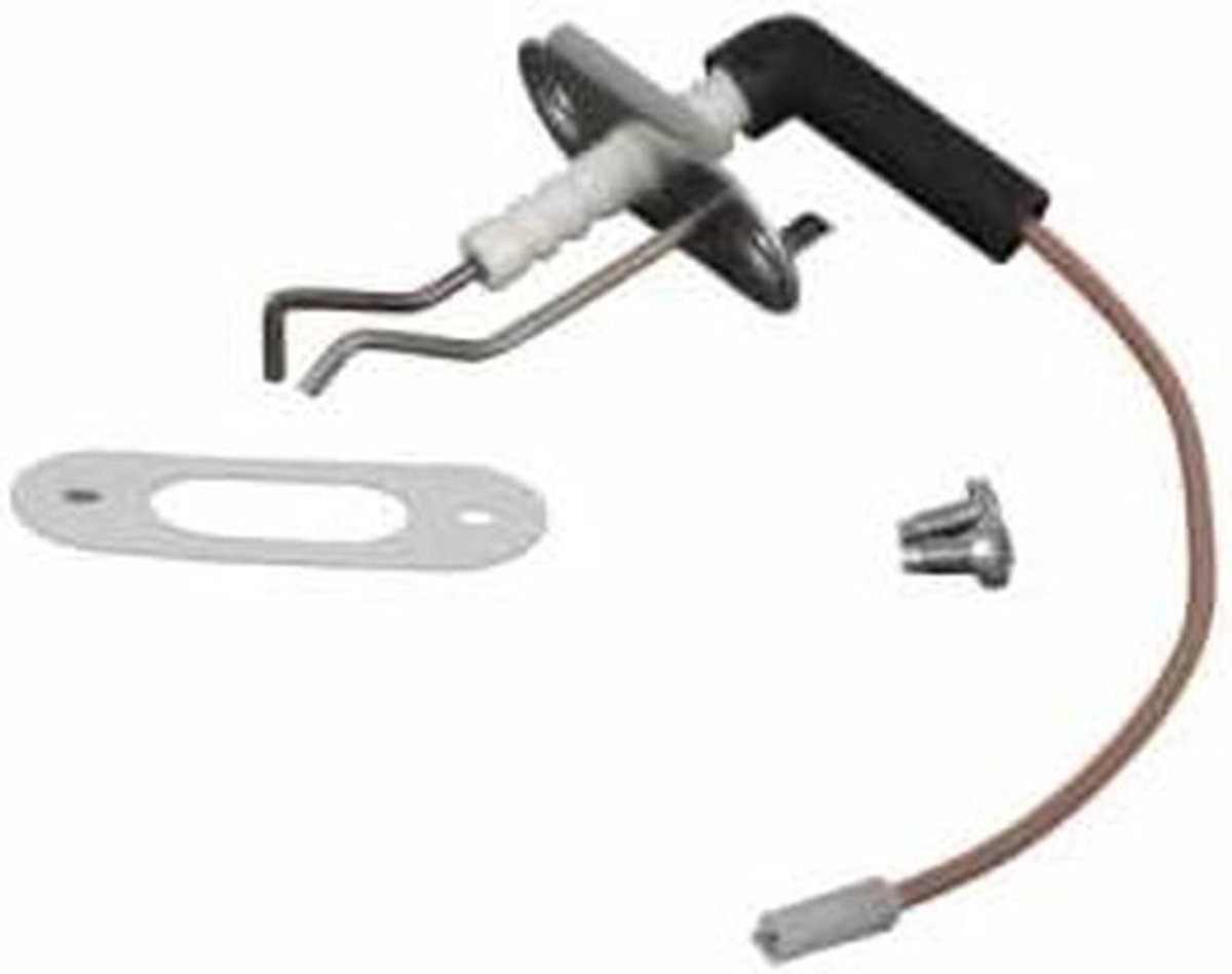 Ontstekings Elektrode - Vlamdetector - Ketel Onderhoud - Specifiek Onderdeel - 10 cm - Zwart