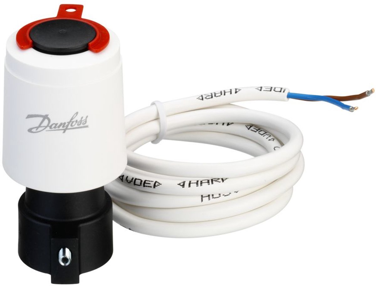 Danfoss Therm, actuator TWA-A/NC voor RA-behuizing, 24 V ac/dc, kabel 5 m, 088H3116