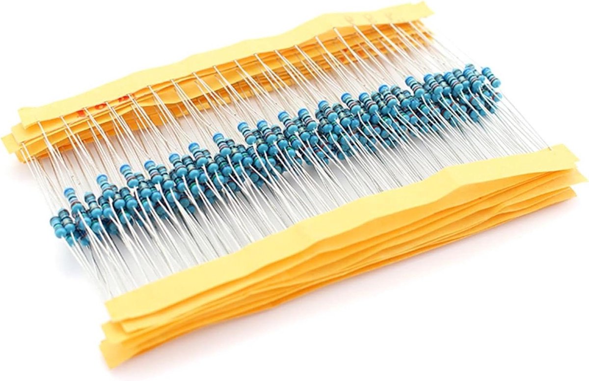 Weerstanden Set - Weerstand Assortiment - Elektronica Reparatie - Metalen Film - 1/4W 50 Waarden - Niet gespecificeerd