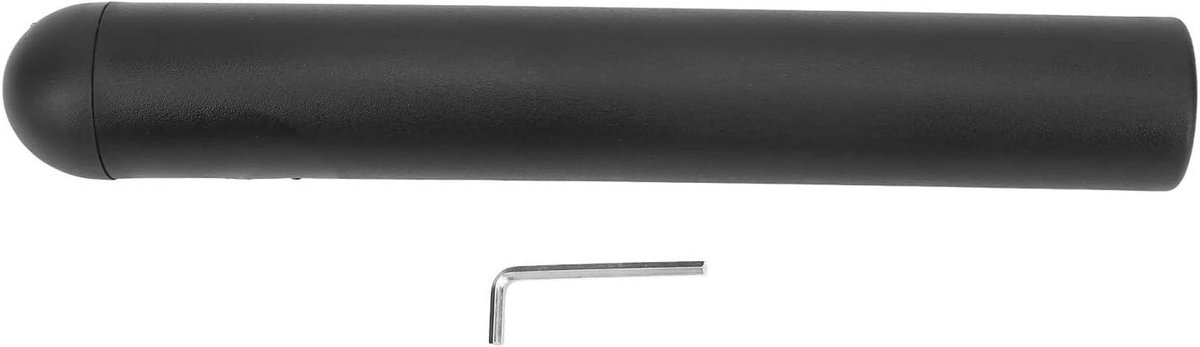 Halterstang Adapter - Diameter Converter - Gewichtheffen Aanpassen - Van 25mm naar 50mm - 33cm Lengte - Zwart