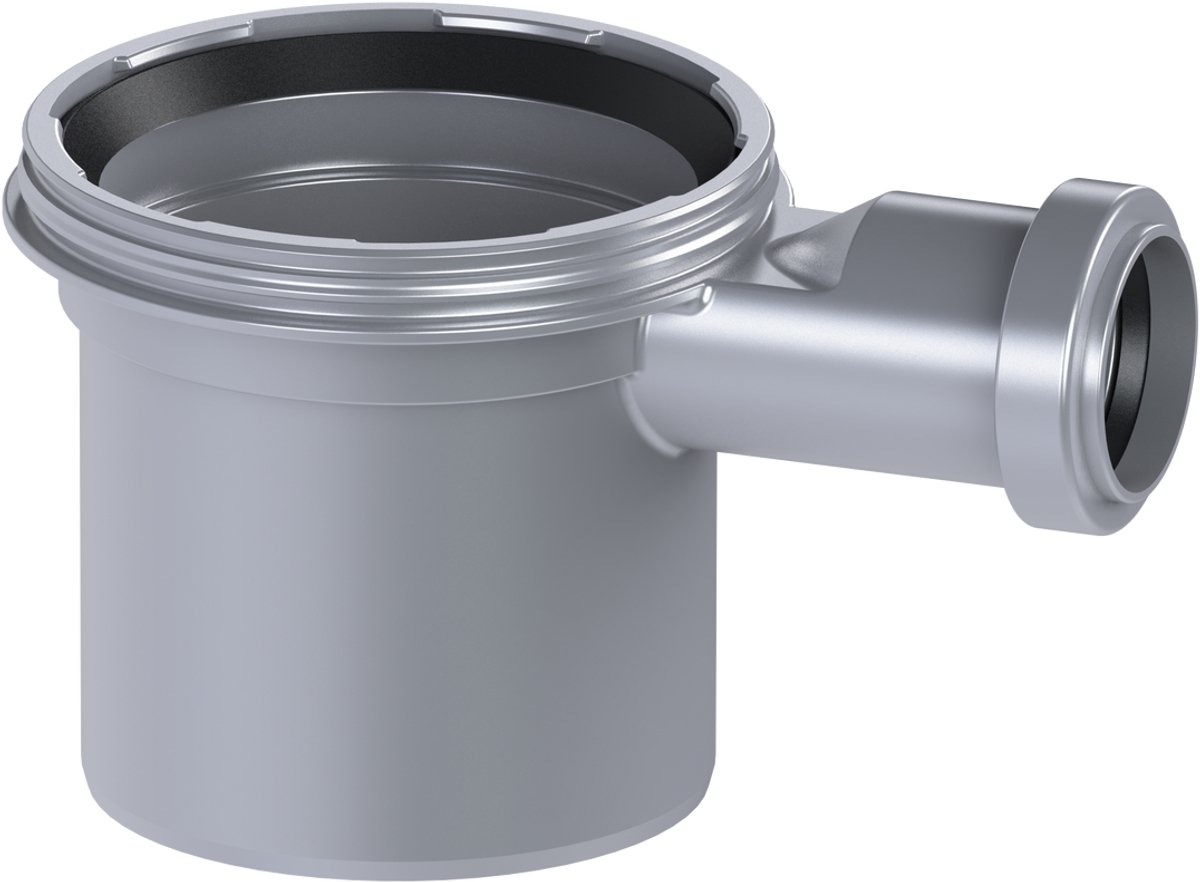 KESSEL-verlengstuk - H: 136 mm, met zijdelingse inloop DN 50, 48989