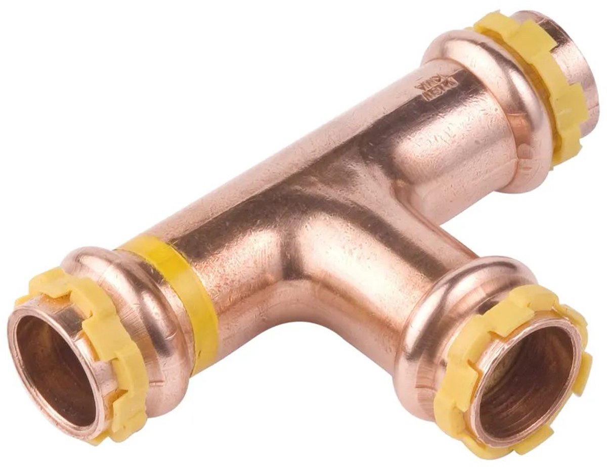 VSH SudoPress Koper Gas T-stuk i/i/i 18 Type SPG5130V, 6674459
