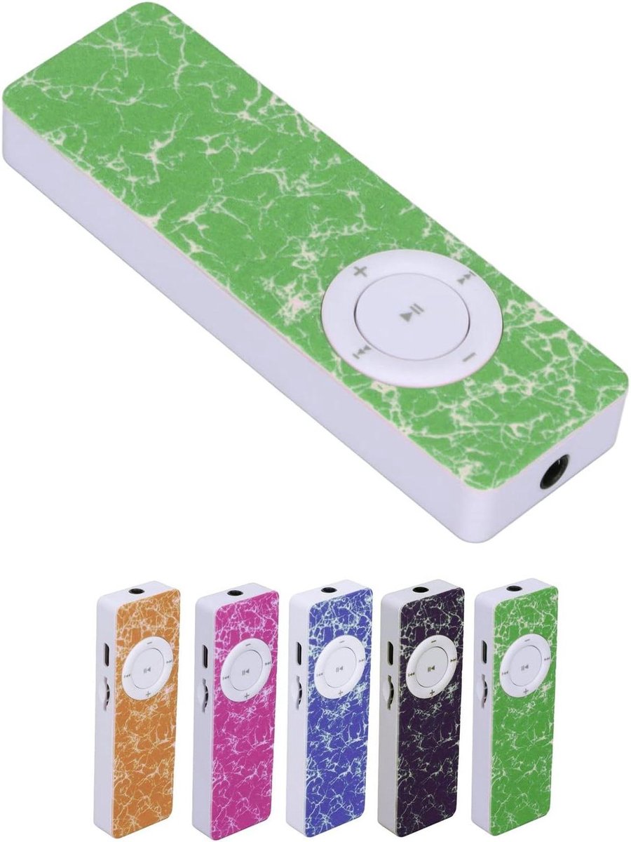 Draagbare Muziekspeler - MP3 Speler - Sport en Reizen - Hifi Lossless Geluid - Tot 64GB - Zwart