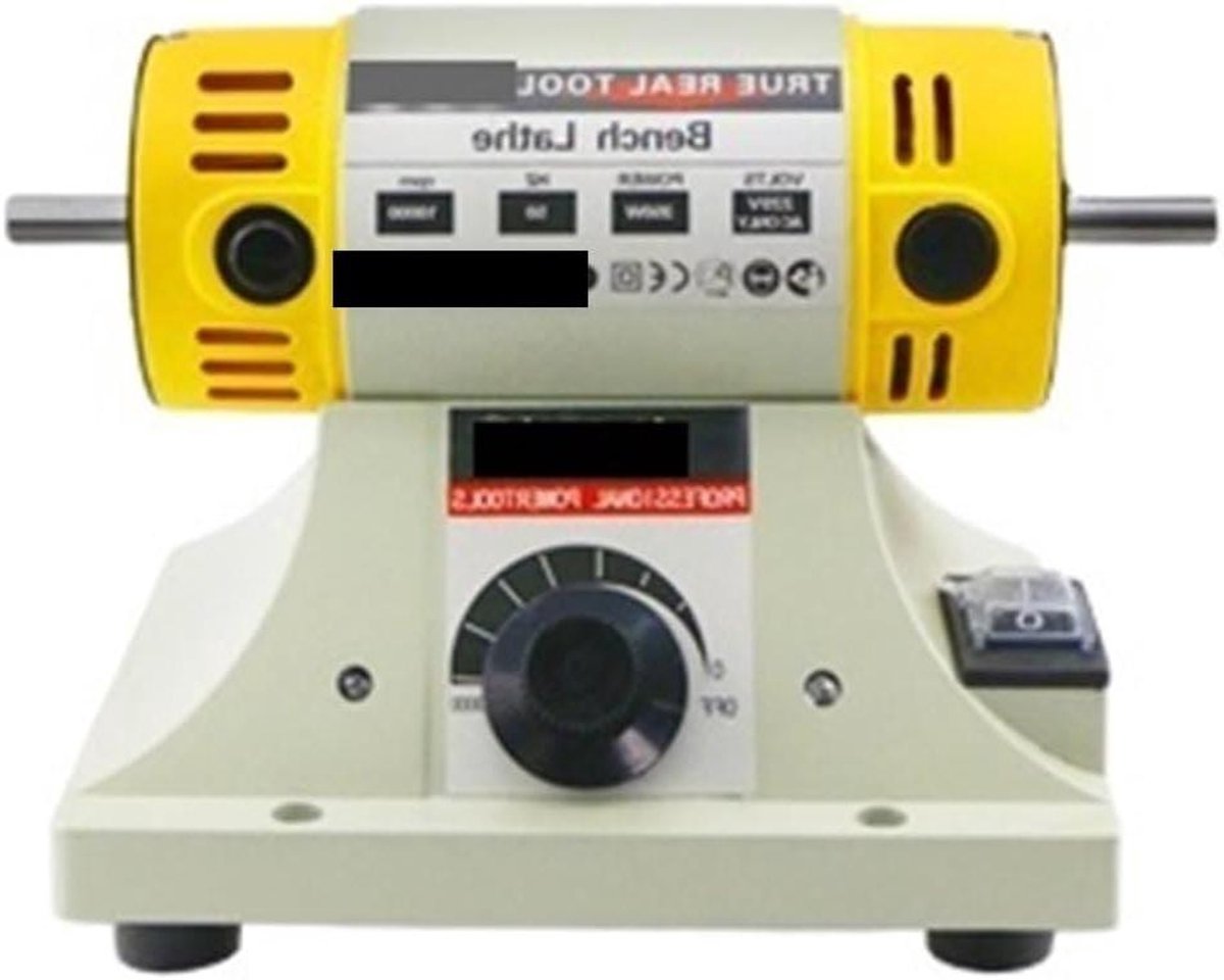 Draaibankslijpmachine - Tafelfreesmachine set - Precisiebewerking - Verstelbare snelheid - 0-4 mm - One Color