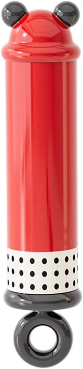 Pluisroller - Pluisverwijderaar Kledingroller - Dierenharen Verwijderen - Wasbaar en Herbruikbaar - 16 x 4 cm - Rood