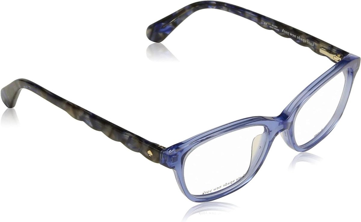 Dames Bril - Optische Montuur - Dagelijks Gebruik - Vierkante Vorm - 48 mm - Blauw