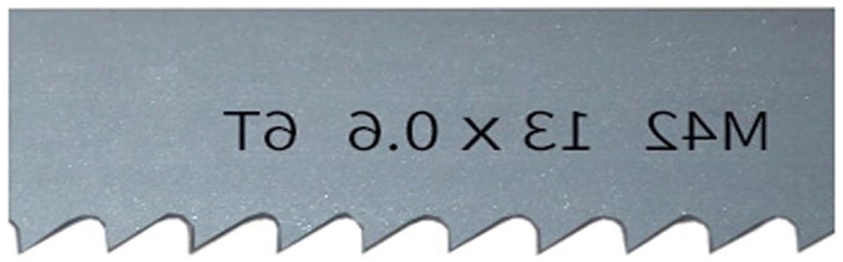 Bandzaagbladen - Metaalzaagbladen - Hout Metaal Zagen - M42 Bi-Metal Kwaliteit - 1140-2560mm Lengte - Zilverkleurig