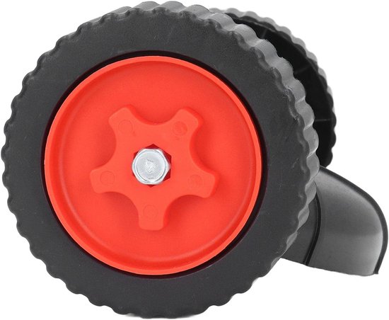 Trimmer Steunwiel - Hulpwiel Grastrimmer - Onkruid Wieden - In Hoogte Verstelbaar - 15 cm Wieldiameter - Zwart — afbeelding 3