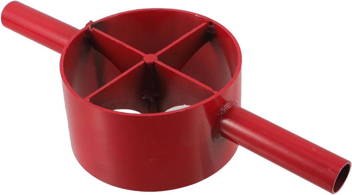 Bamboe Splitter - Handgereedschap - Bamboe Bewerken - Stalen Snijgereedschap - 33 x 14 x 7.3 cm - Rood