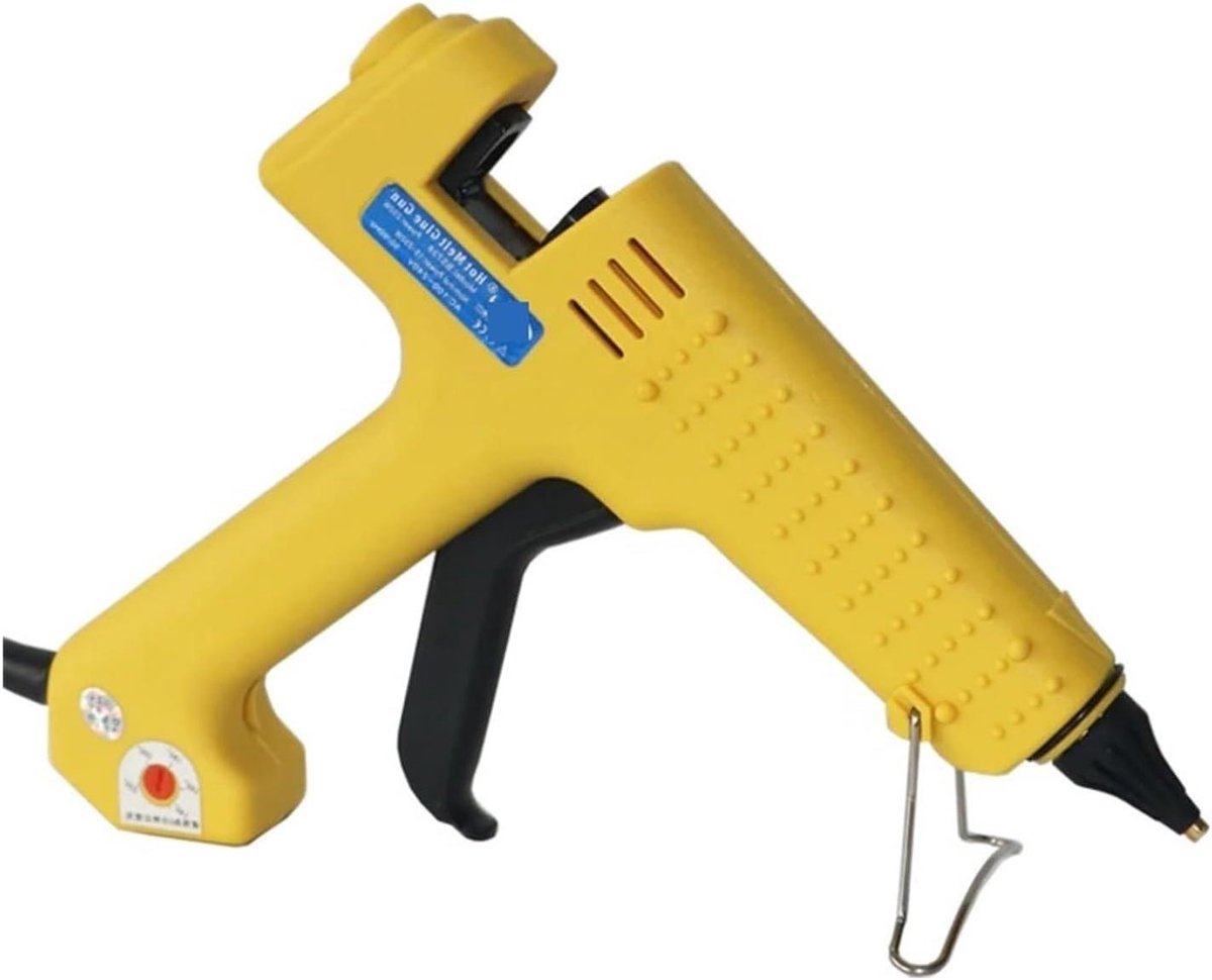 Lijmpistool - Hete lijm - Hobby en reparatie - Instelbare temperatuur - 11mm lijm - Zwart