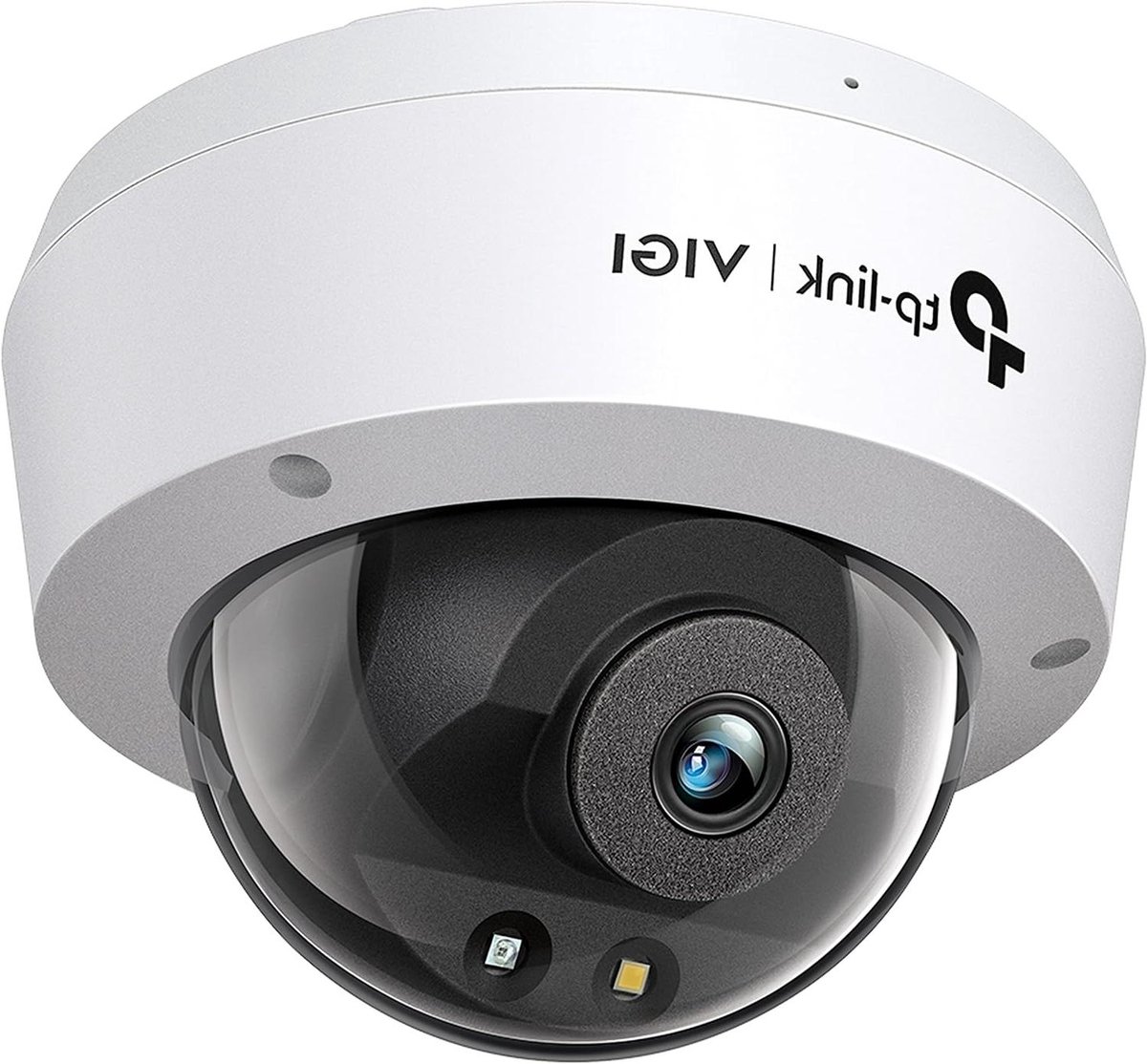 Beveiligingscamera - Dome Camera - Huisbewaking - 360 Graden Dekking - 4 MP - Wit/Zwart