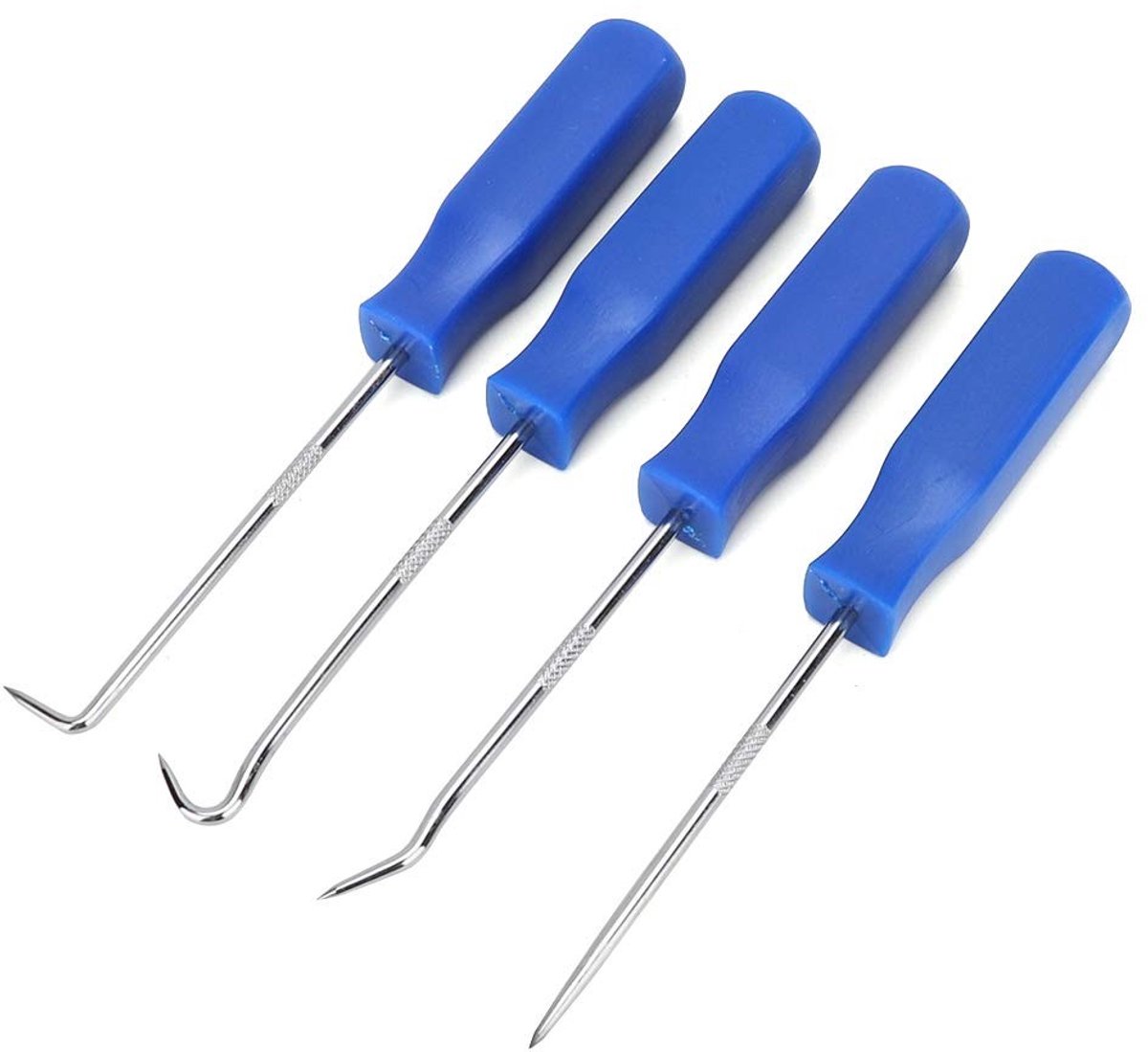 Allecto - Precisie Ganco Set - O-ring Extractor Set - Handgereedschap - 4 Stuks - Professioneel - Ergonomisch Design - Geschikt voor Auto Onderhoud