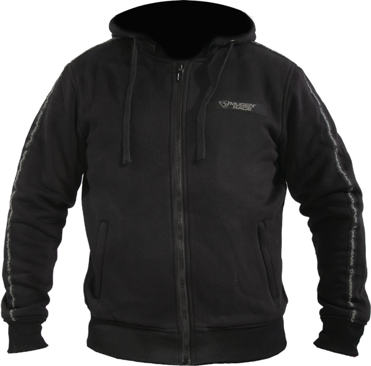 MUGENRACE Manyo Zwarte Motor Hoodie - Jas