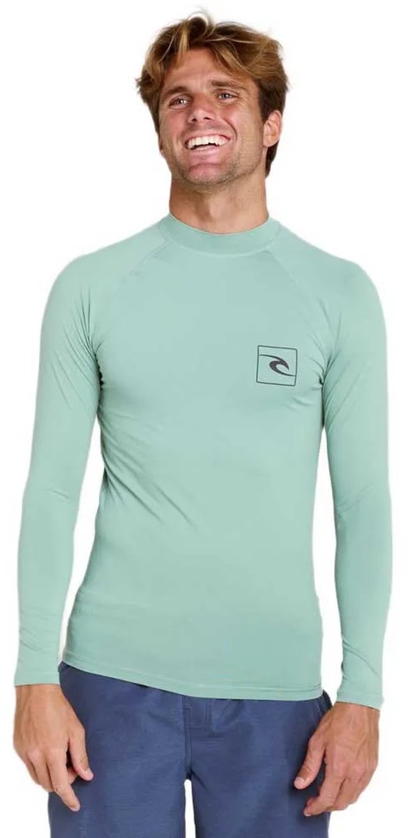 Rip Curl Streamline Upf Rash Guard Met Lange Mouwen Man Aloe