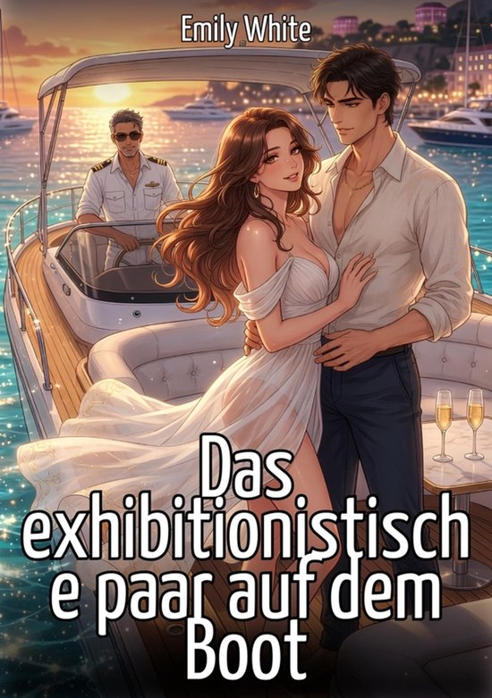 Das exhibitionistische paar auf dem Boot - cover