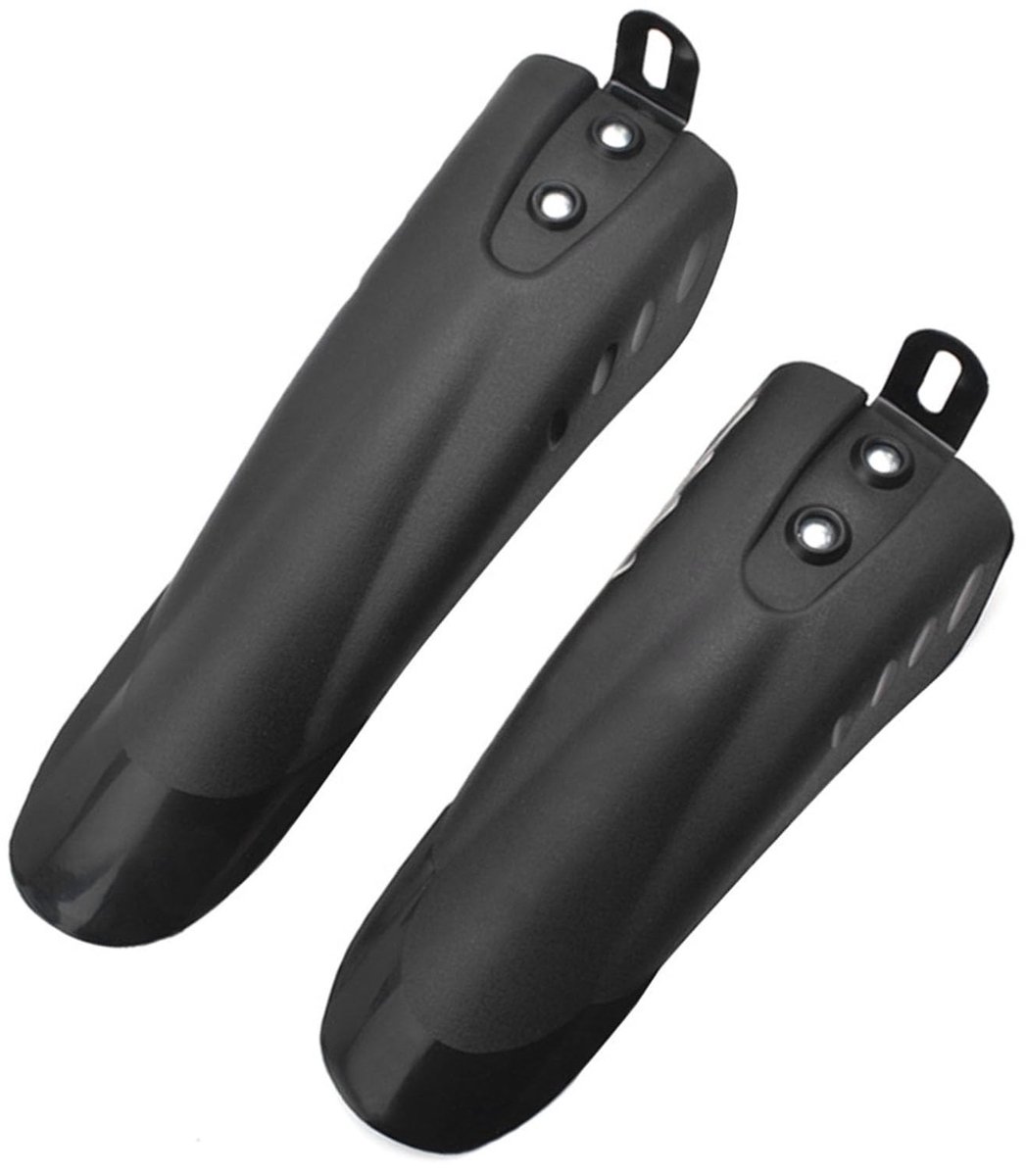 Allecto - Fietsspatborden - Universele Spatborden - Verstelbare Lengte - Geschikt voor 12-20 Inch - Bescherming tegen Modder - Ideaal voor Loopfietsen