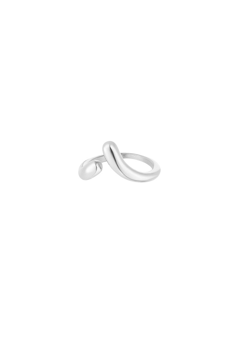 Ring simplicity rules - zilveren kleur