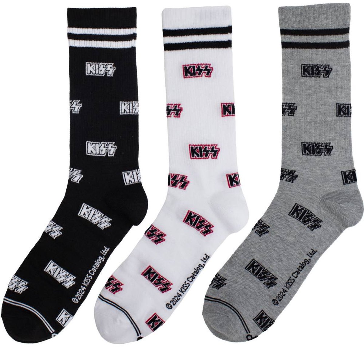 Kiss - Logos Sokken - Multicolours