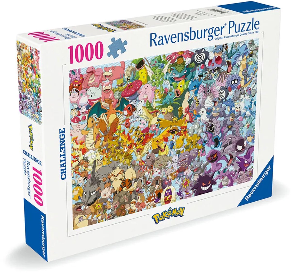 Ravensburger - Pokémon Challenge Puzzel - 1000 st - Legpuzzel — afbeelding 8