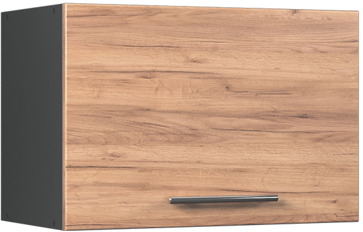 Vicco Hangkast Fame-Line, Goudkleurig Eiken/Antraciet, 60 cm, WB Eik
