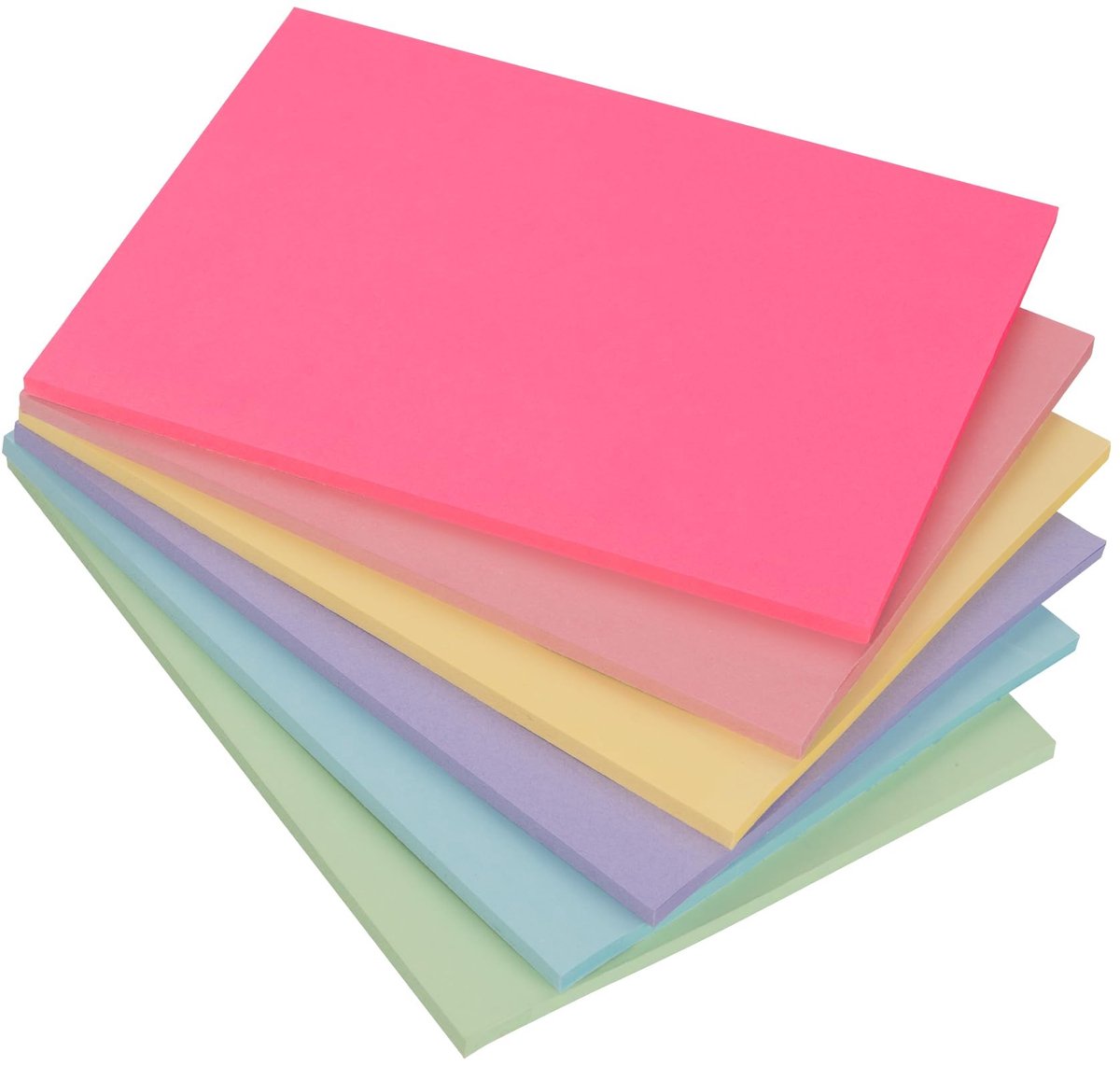 Allecto - Grote Zelfklevende Notities - XXL Sticky Notes - Praktische Herinneringen - Pastel Kleur - Perfect voor Thuis en Kantoor - Notitieblokken...