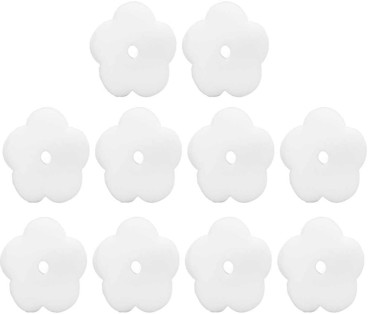 NTHProducts - Pool Sponge - Pool Spa Sponsen - Efficiënte olieabsorptie - Pack van 10 - Filter voor zwembad en spa - Voor schoon water - 20 x 16 x 7 cm