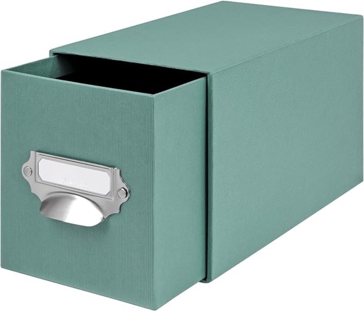 RUX® Cd Opbergdoos - Cd Opbergsysteem - Cd Koffer - Blauwngroen- 15cm x 15cm x 16cm