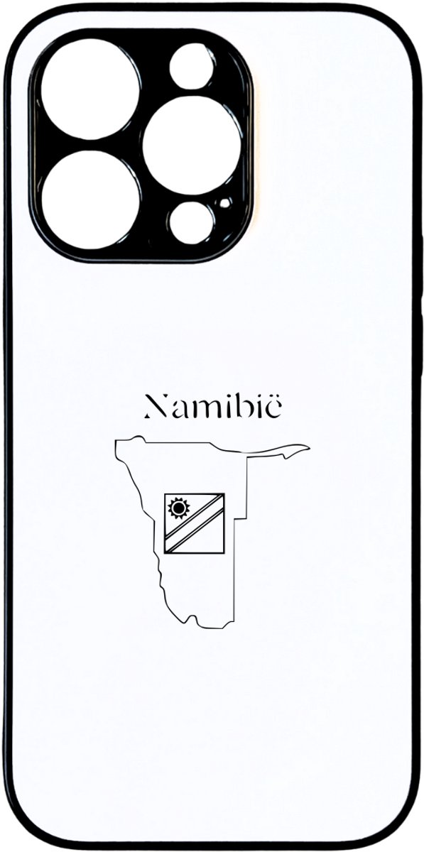 Hacebo® - Namibië telefoonhoesje - Piloot - toeristen - telefoonhoesjes - Must go - Namibië travel guide - Accessoires - Cadeau - Gift - hoesje geschikt voor iPhone 14 Pro