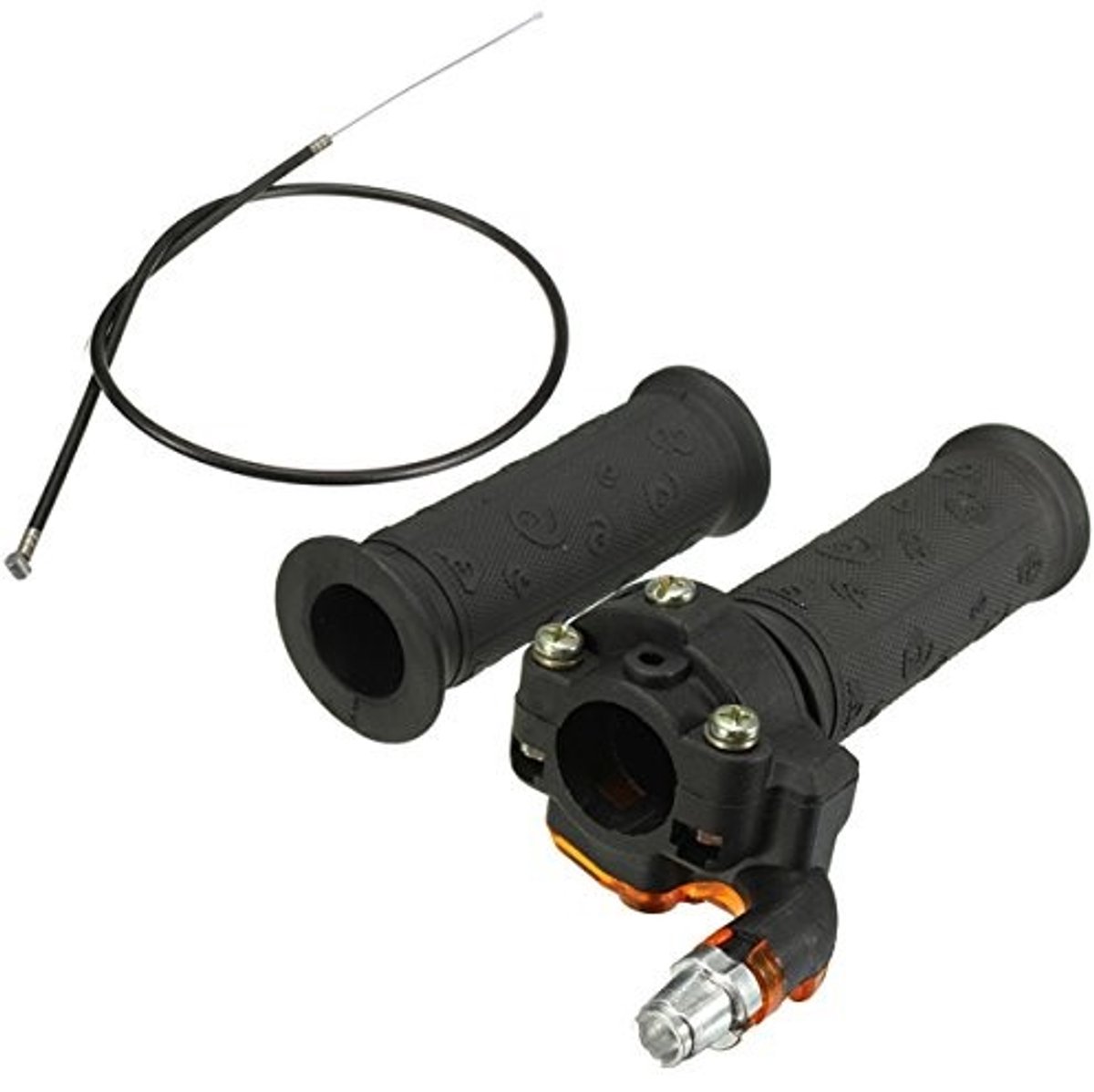 Store_8 - Twist Throttle Handle - Accelerator Grips - Duurzaam en eenvoudig te installeren - Zwart - Geschikt voor Quad Dirt Pit Bike 90/110/12...