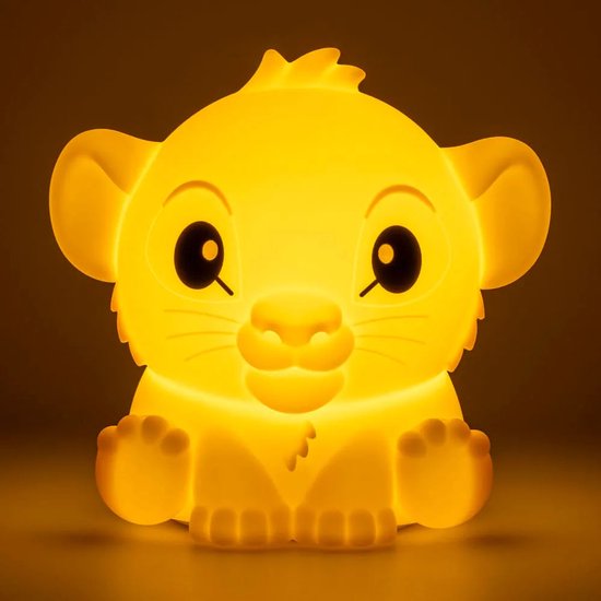Simba SquishyGlo nachtlamp - oplaadbaar siliconen licht 15 cm - Paladone van Simba — afbeelding 2