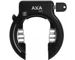 AXA Solid Frameslot – ART 2 Fietsslot – Gehard staal – Multi‑bevestiging – Beveiligingsniveau 10 – Zwart