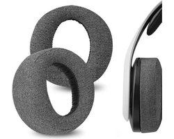 Comfortabele linnen vervangende oorkussens voor de Sony PlayStation 5 Pulse 3D draadloze headset, PS5 Pulse 3D grijs